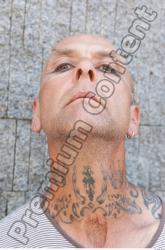 Head Man Tattoo Casual Average Street photo references